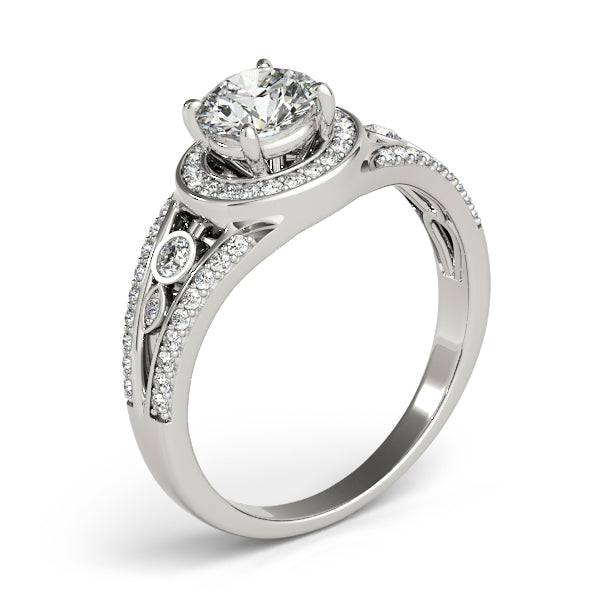 Round Engagement Ring M84058-3/4