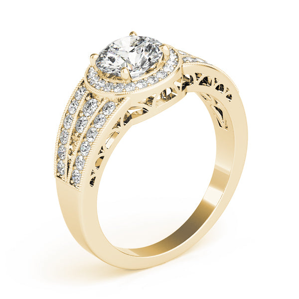 Round Engagement Ring M84059