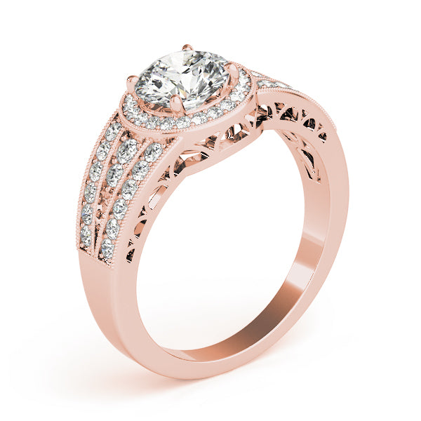 Round Engagement Ring M84059