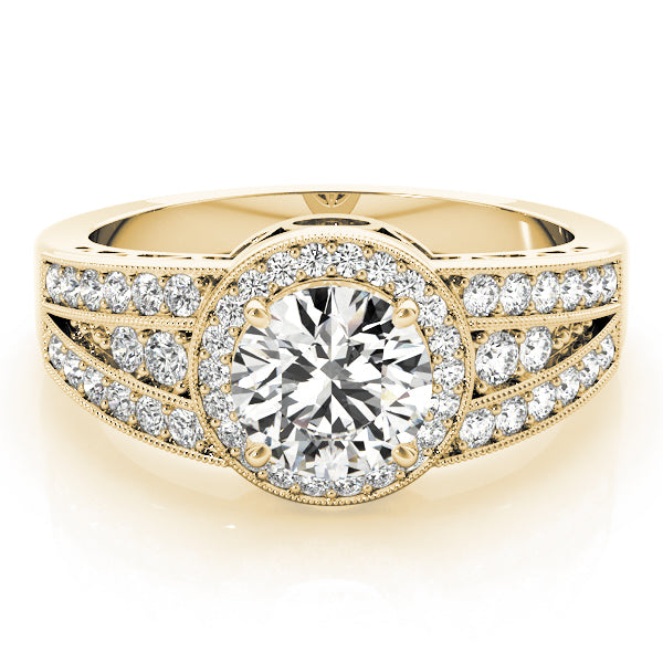 Round Engagement Ring M84059