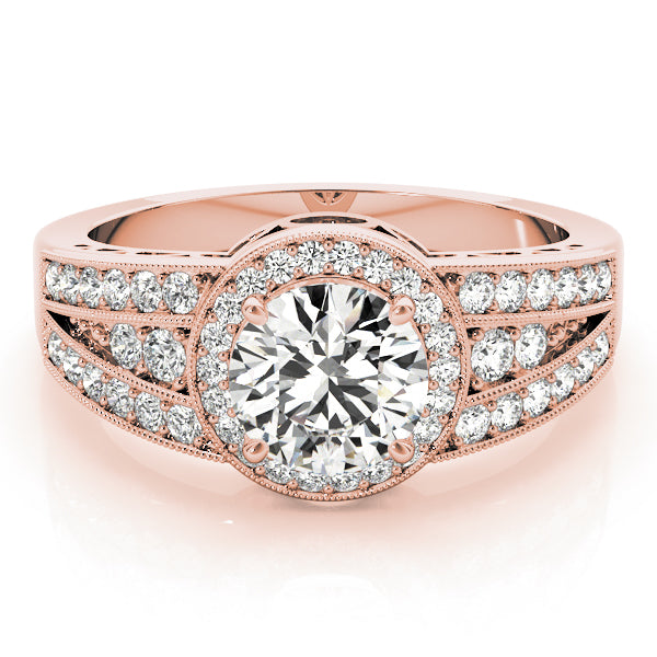 Round Engagement Ring M84059