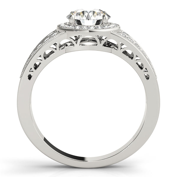 Round Engagement Ring M84059
