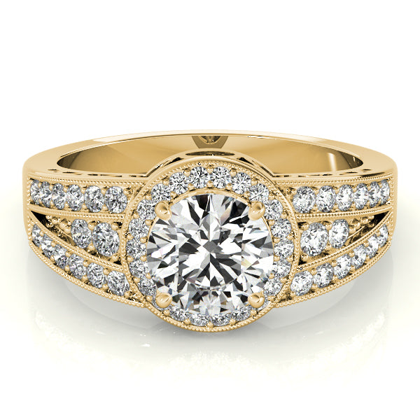 Round Engagement Ring M84059