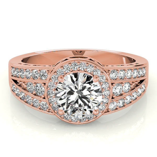Round Engagement Ring M84059