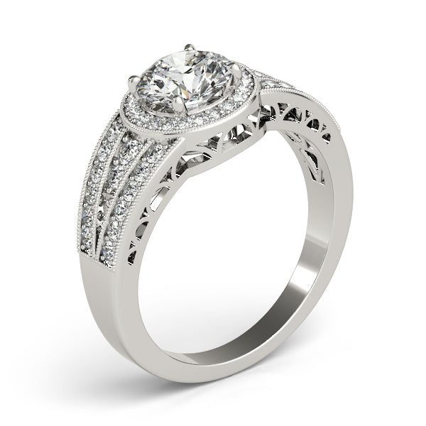 Round Engagement Ring M84059