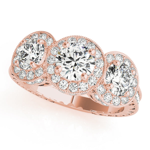 Round Engagement Ring M84080