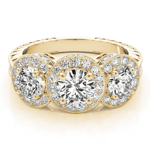 Round Engagement Ring M84080