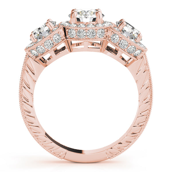 Round Engagement Ring M84080