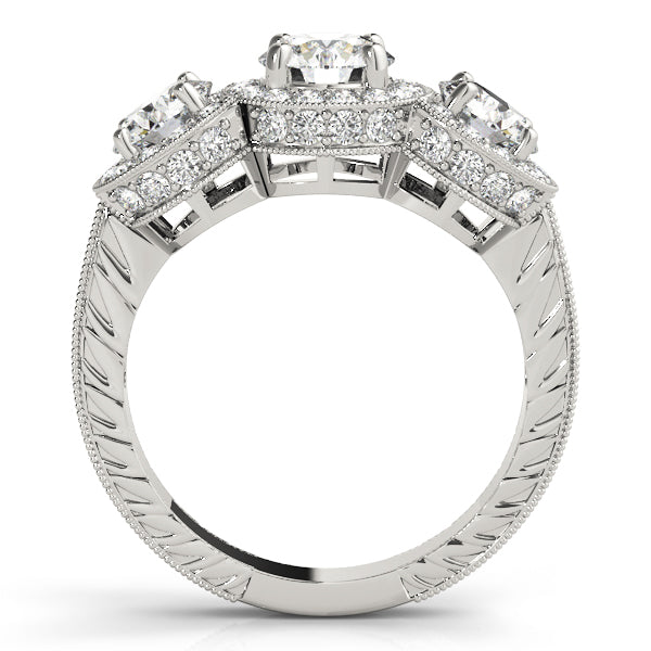 Round Engagement Ring M84080