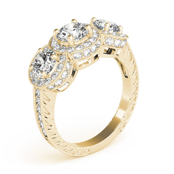 Round Engagement Ring M84080