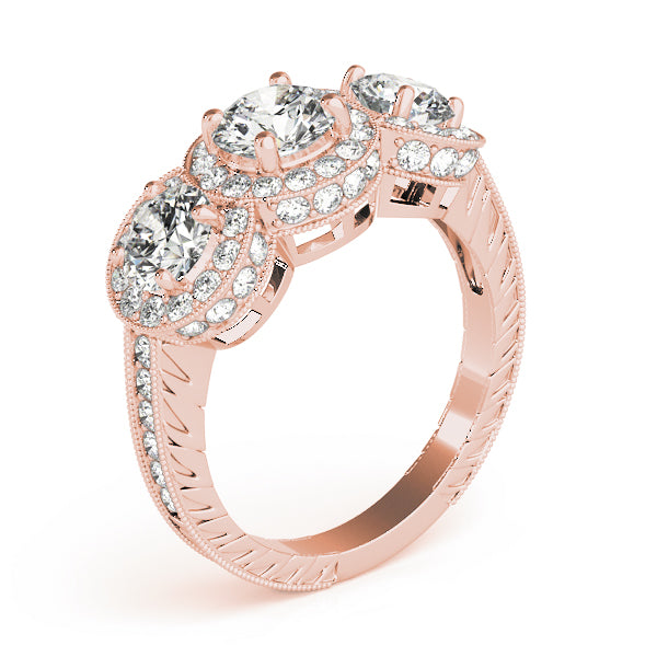 Round Engagement Ring M84080