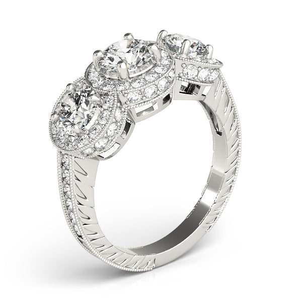 Round Engagement Ring M84080