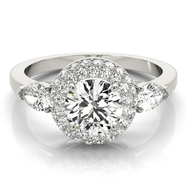 Round Engagement Ring M84118