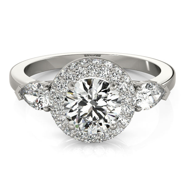 Round Engagement Ring M84118