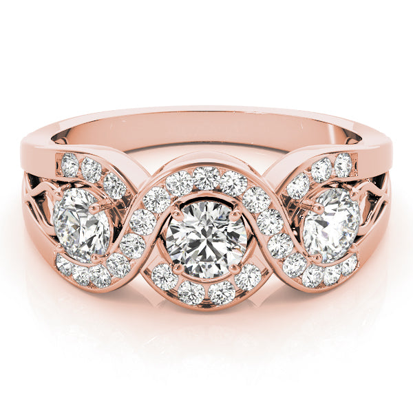 Round Engagement Ring M84119