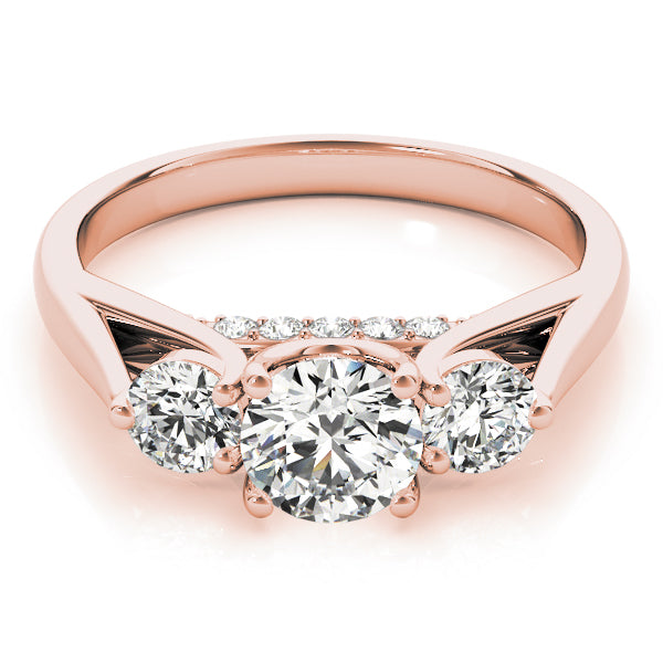 Round Engagement Ring M84124