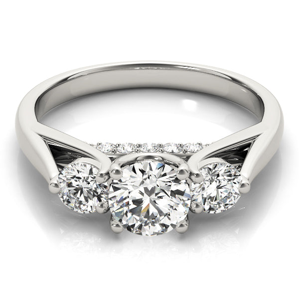 Round Engagement Ring M84124