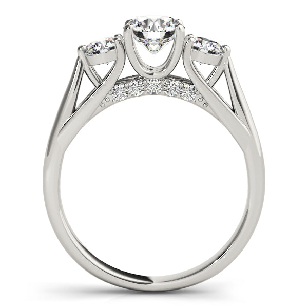 Round Engagement Ring M84124
