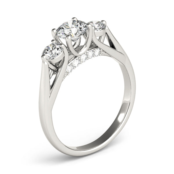 Round Engagement Ring M84124