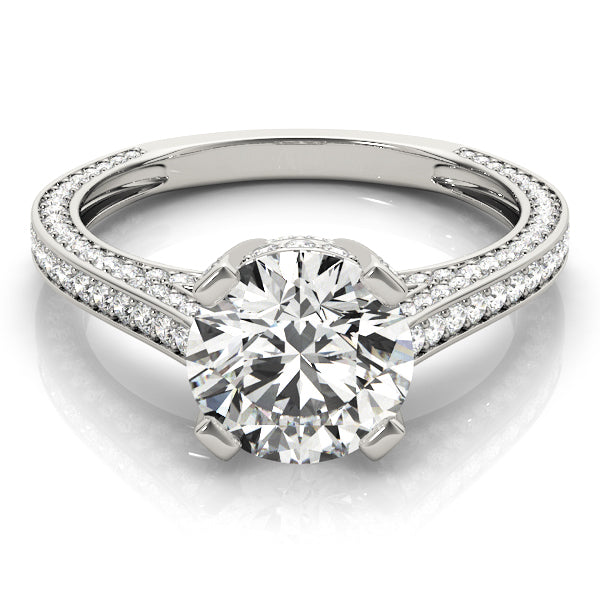 Round Engagement Ring M84141