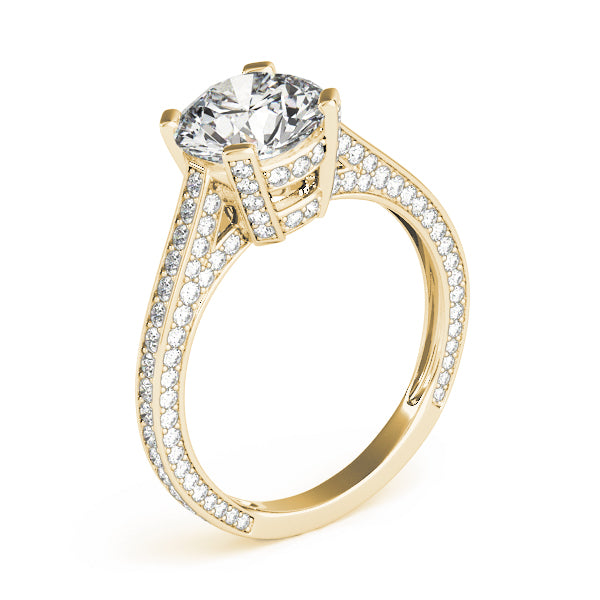 Round Engagement Ring M84141