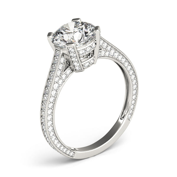 Round Engagement Ring M84141