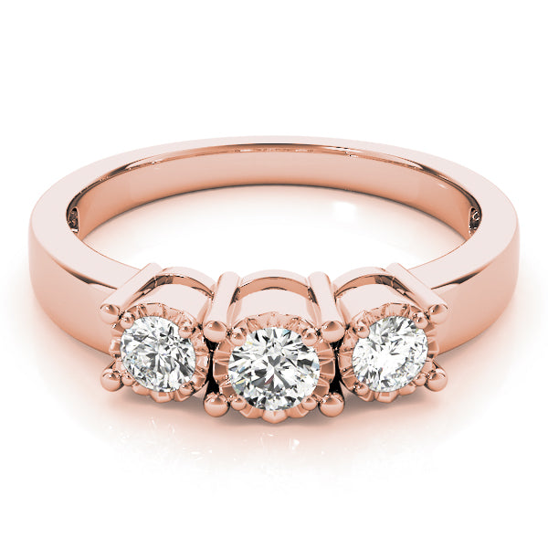 Round Engagement Ring M84142-1/3