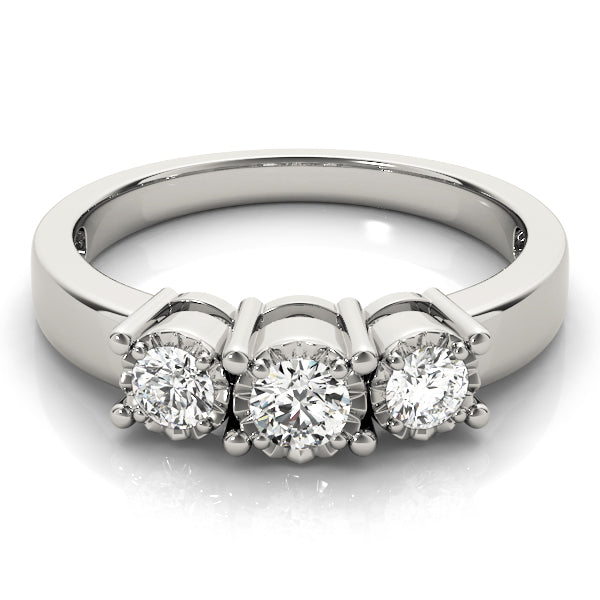 Round Engagement Ring M84142-1/3