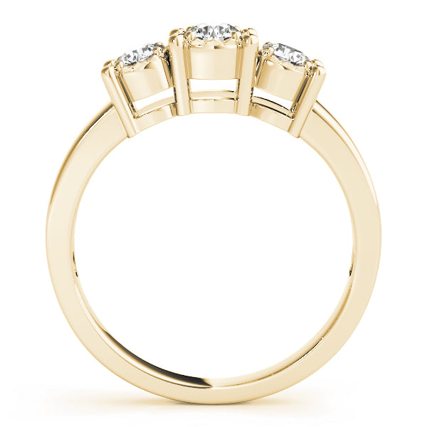 Round Engagement Ring M84142-1/3