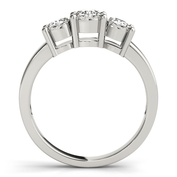 Round Engagement Ring M84142-1/3