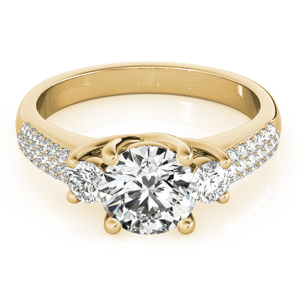 Round Engagement Ring M84177