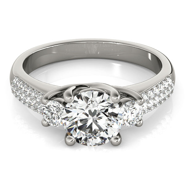 Round Engagement Ring M84177