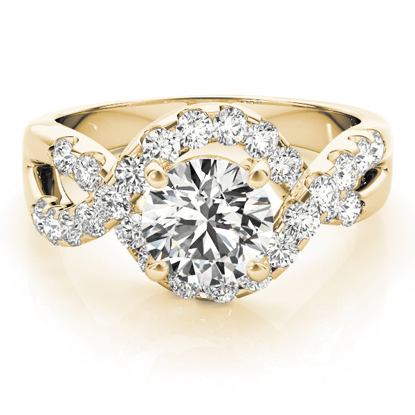Round Engagement Ring M84182