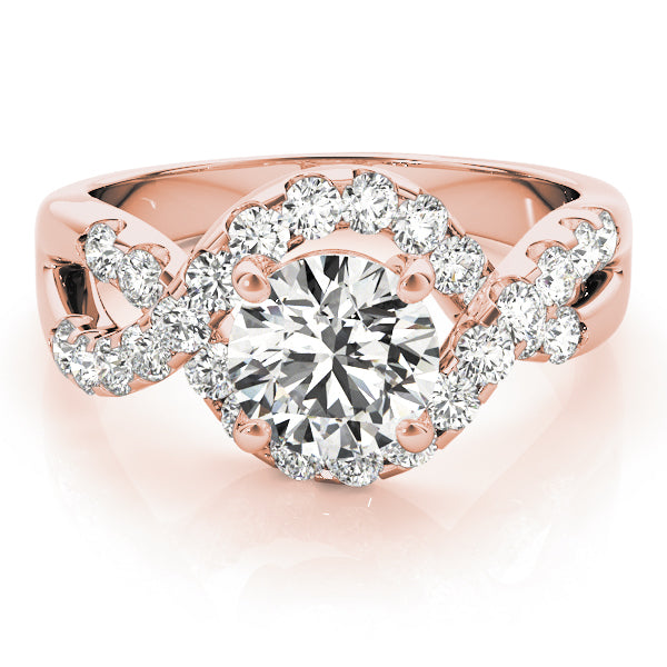Round Engagement Ring M84182