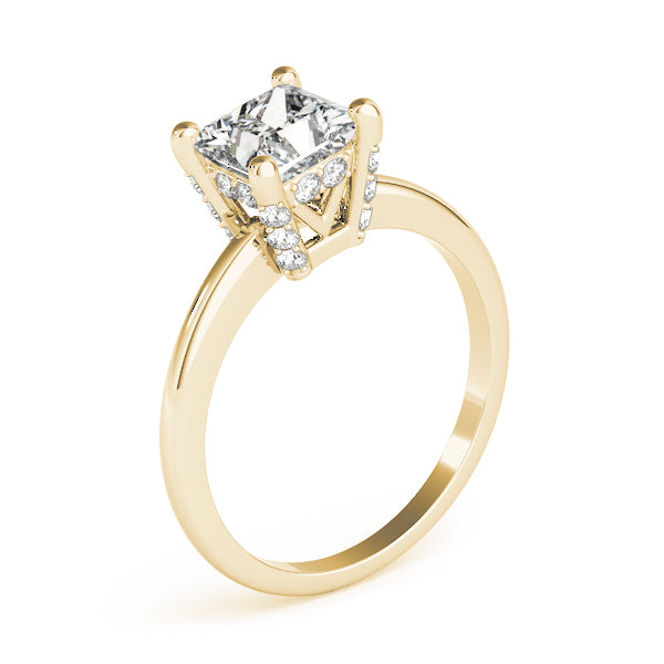 Square Engagement Ring M84187-6