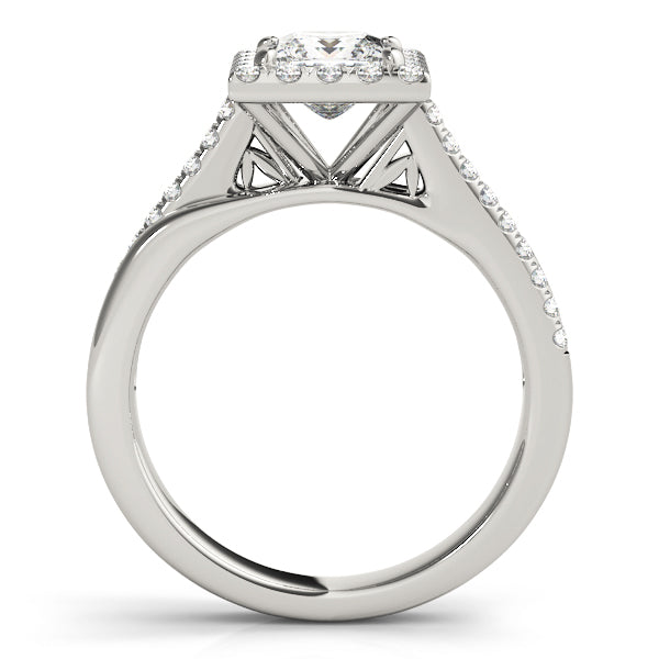 Square Engagement Ring M84330-A