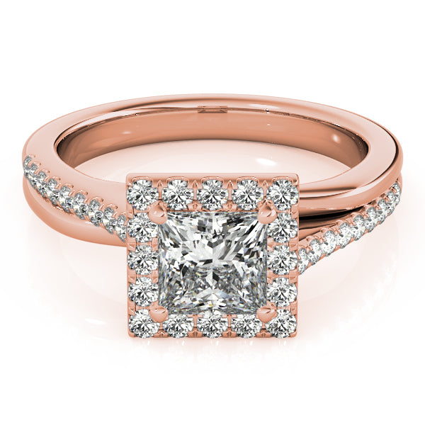 Square Engagement Ring M84330-A