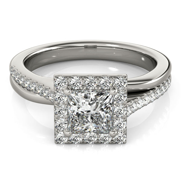 Square Engagement Ring M84330-A