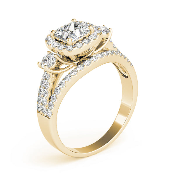 Cushion Engagement Ring M84332-A