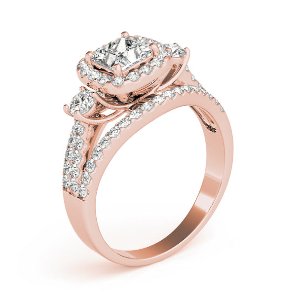 Cushion Engagement Ring M84332-B