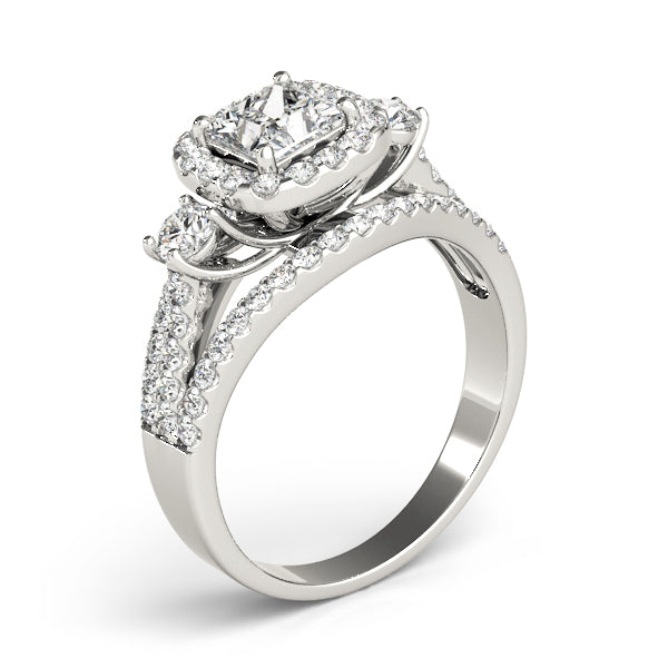 Cushion Engagement Ring M84332-A