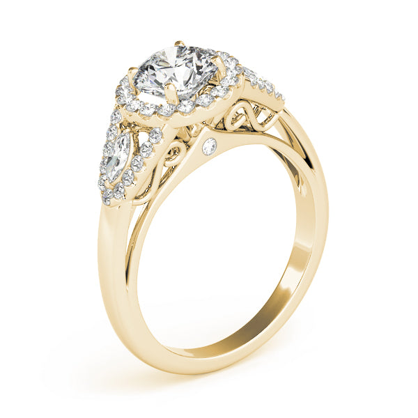 Round Engagement Ring M84334