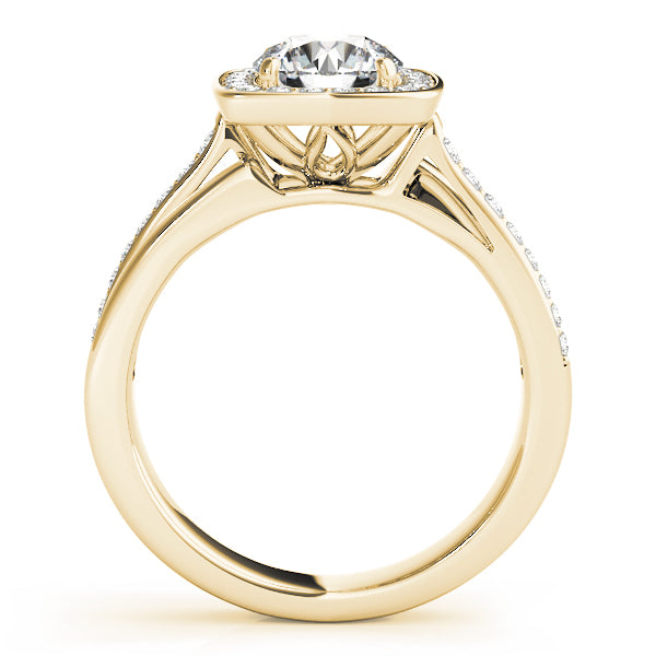 Cushion Engagement Ring M84335-9.5
