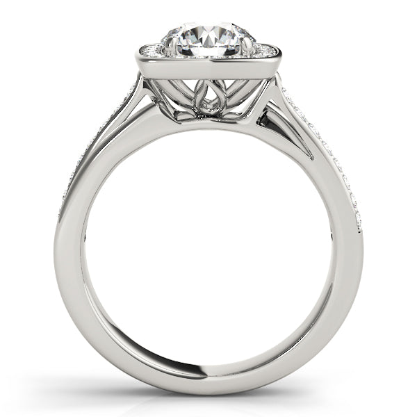 Cushion Engagement Ring M84335-9.5