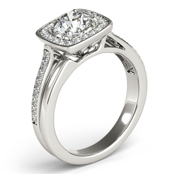 Cushion Engagement Ring M84335-9.5