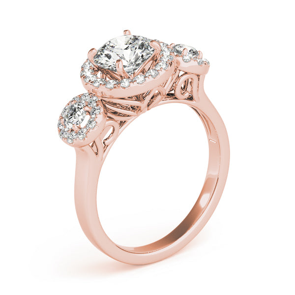 Round Engagement Ring M84336-B