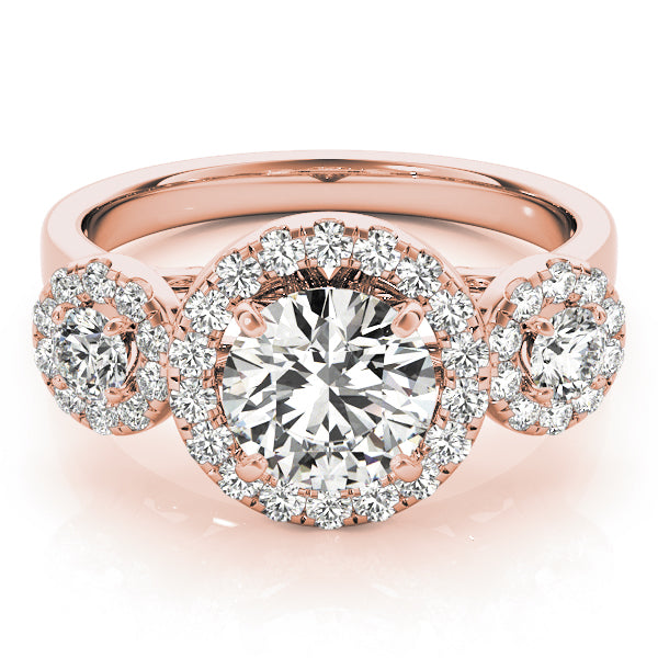 Round Engagement Ring M84336-B