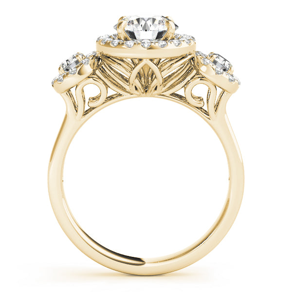 Round Engagement Ring M84336-B