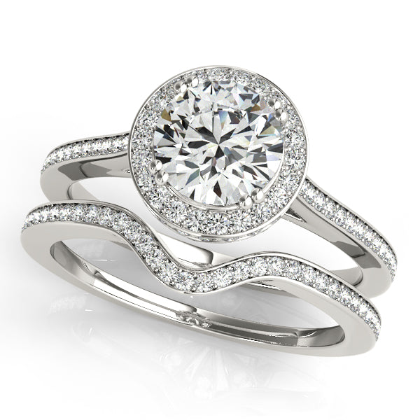Round Engagement Ring M84353-E-1
