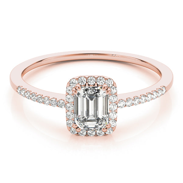 Emerald Cut Engagement Ring M84373-1
